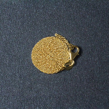 10k Yellow Gold Oval Cable Link Chain (0.97 mm) Bids.com