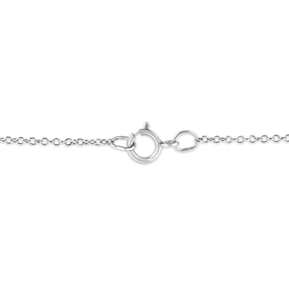 .925 Sterling Silver Diamond Accent Cancer Zodiac Design 18" Pendant Necklace Medallion (K-L Color, I1-I2 Clarity) Bids.com