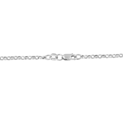 14K White Gold 1.0 Cttw Princess Cut Diamond Three Heart 18" Statement Pendant Necklace (H-I Color, SI2-I1 Clarity) Bids.com