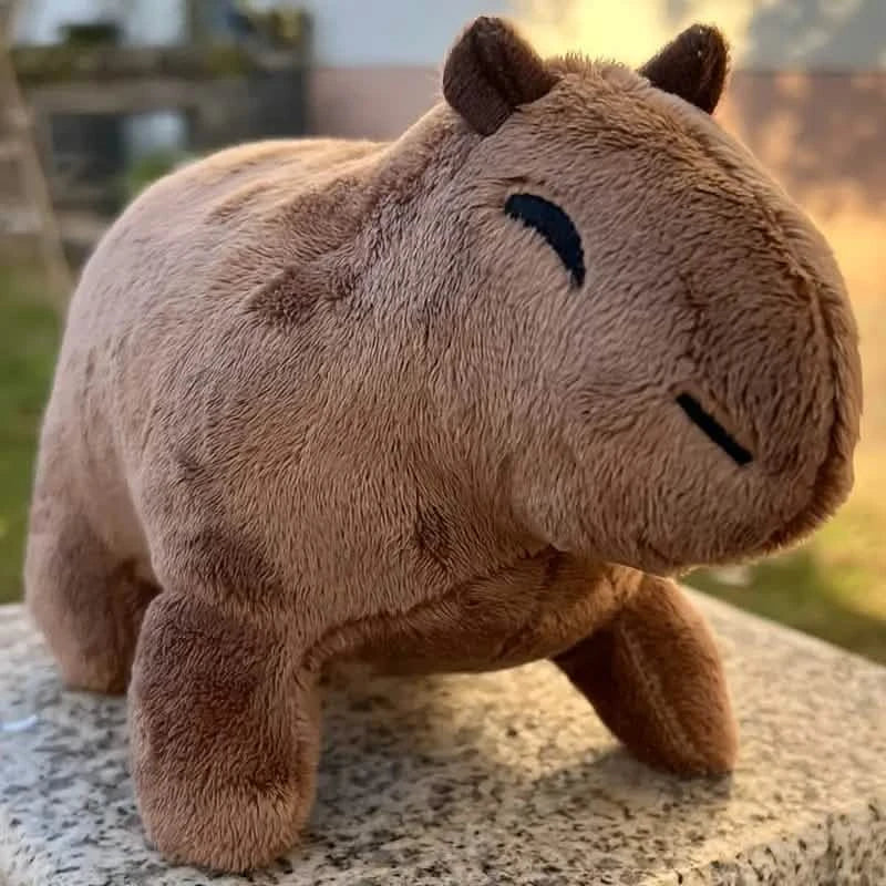 8.8 Inch Simulation Capybara Plush Toy, Lifelike Cute Stuffed Animal DailySale