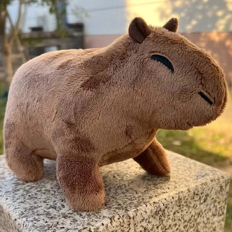 8.8 Inch Simulation Capybara Plush Toy, Lifelike Cute Stuffed Animal DailySale