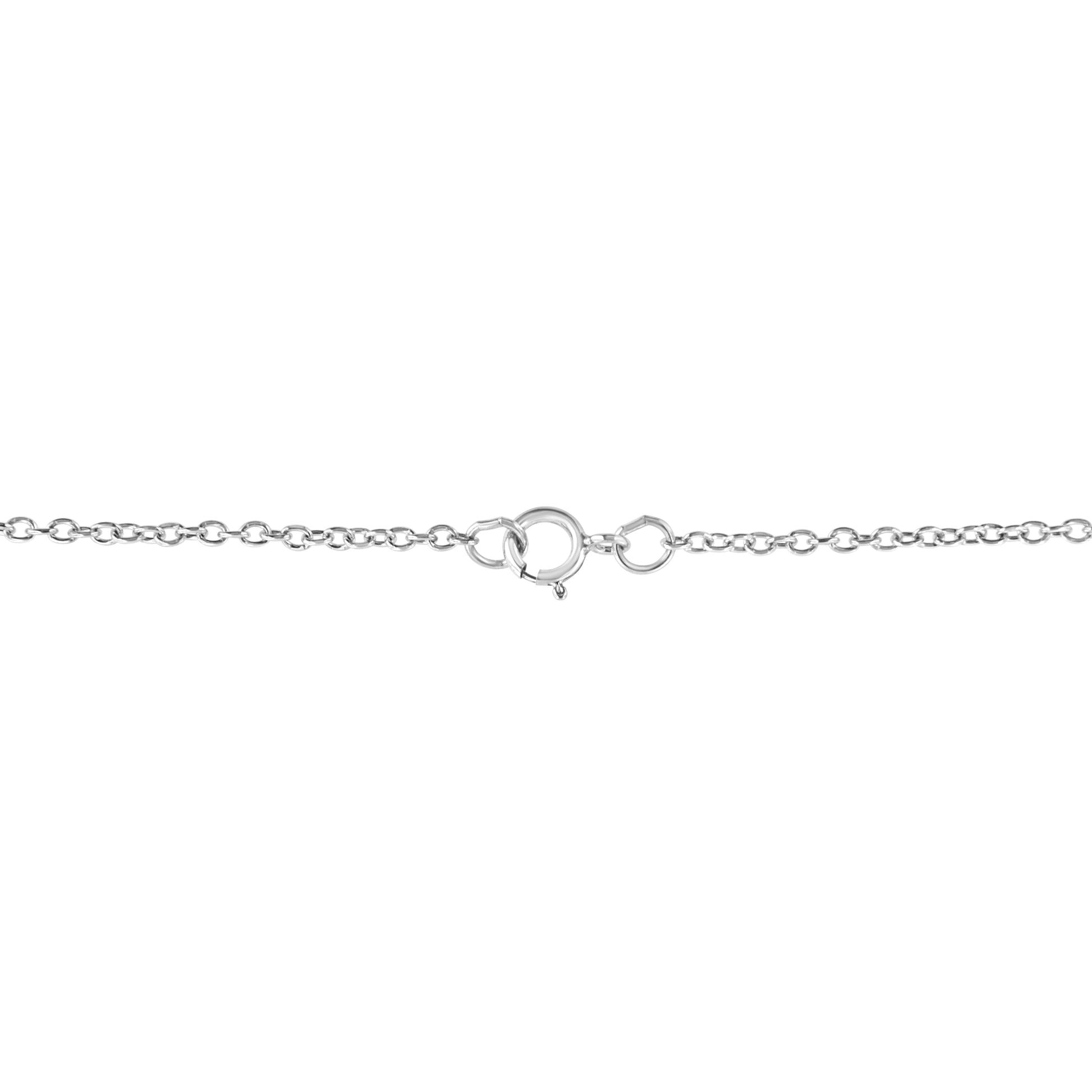 .925 Sterling Silver Diamond Accent Virgo Zodiac Key 18" Pendant Necklace (K-L Color, I1-I2 Clarity) Bids.com
