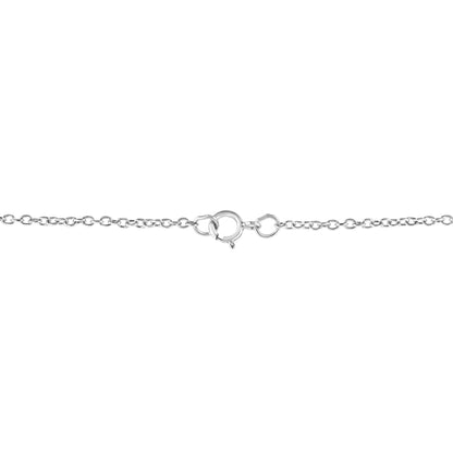 .925 Sterling Silver Diamond Accent Virgo Zodiac Key 18" Pendant Necklace (K-L Color, I1-I2 Clarity) Bids.com