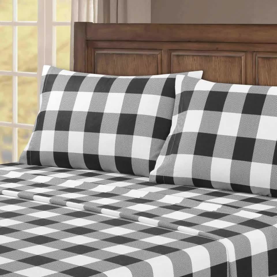 4-Piece: Kathy Ireland 100% Turkish Cotton Flannel Sheet Set DailySale