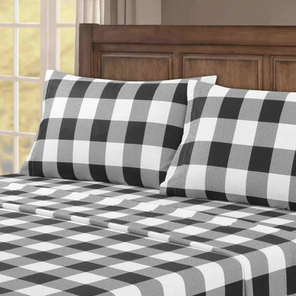 4-Piece: Kathy Ireland 100% Turkish Cotton Flannel Sheet Set DailySale