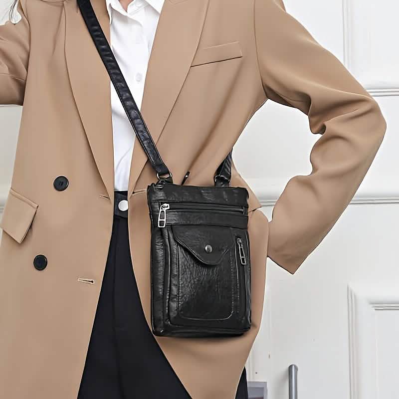 Women’s Vintage Leather Crossbody Bag DailySale