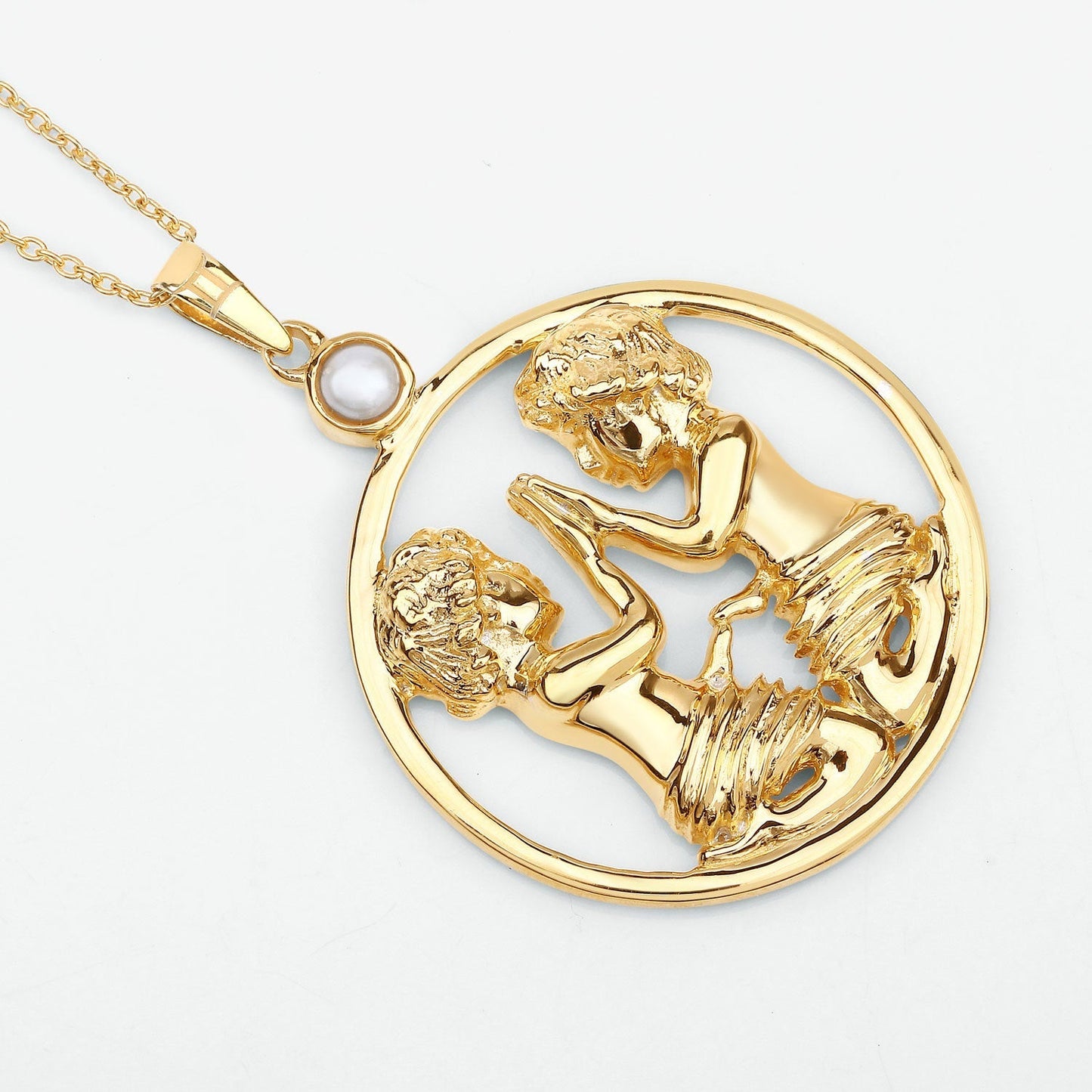 0.45 Carat Genuine Pearl .925 Sterling Silver Pendant Bids.com