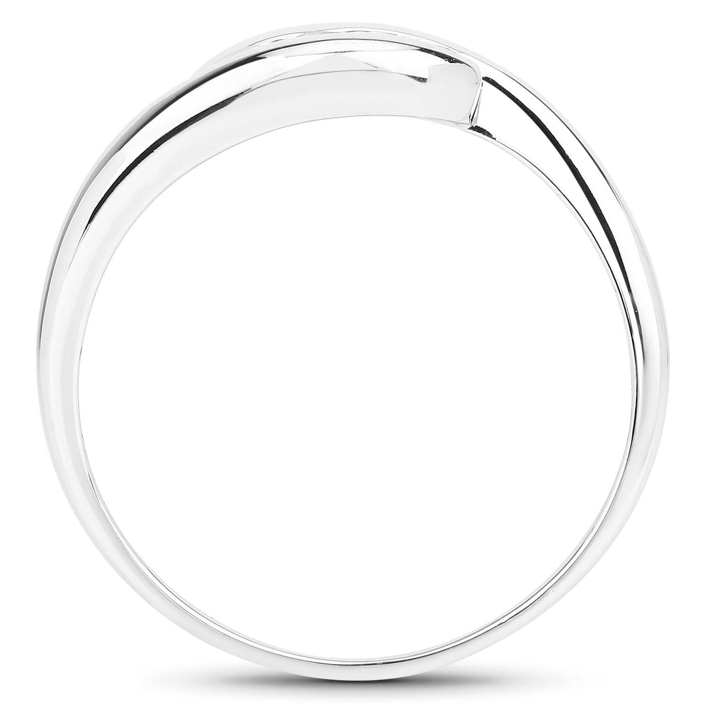 0.74 Carat Genuine Blue Topaz .925 Sterling Silver Ring Bids.com
