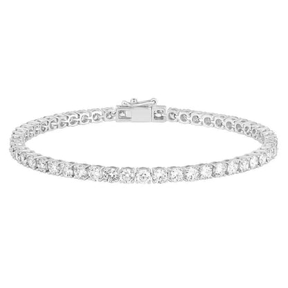 8Ct Lab Grown IGI Certified Diamond Women's Tennis Bracelet 14K White Gold 6" DailySale