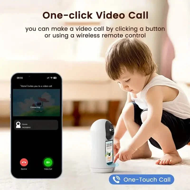 1080P Smart Indoor WiFi Camera | Two-Way Audio & Video Call + Night Vision DailySale