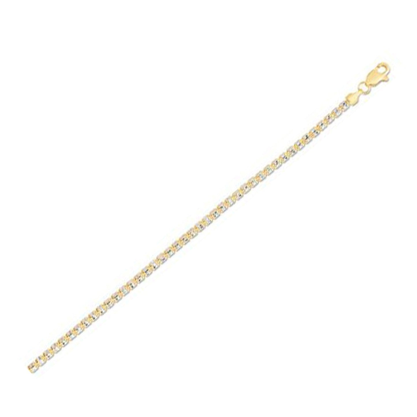 Ice Barrel Chain in 14k Yellow Gold (2.70 mm) Bids.com