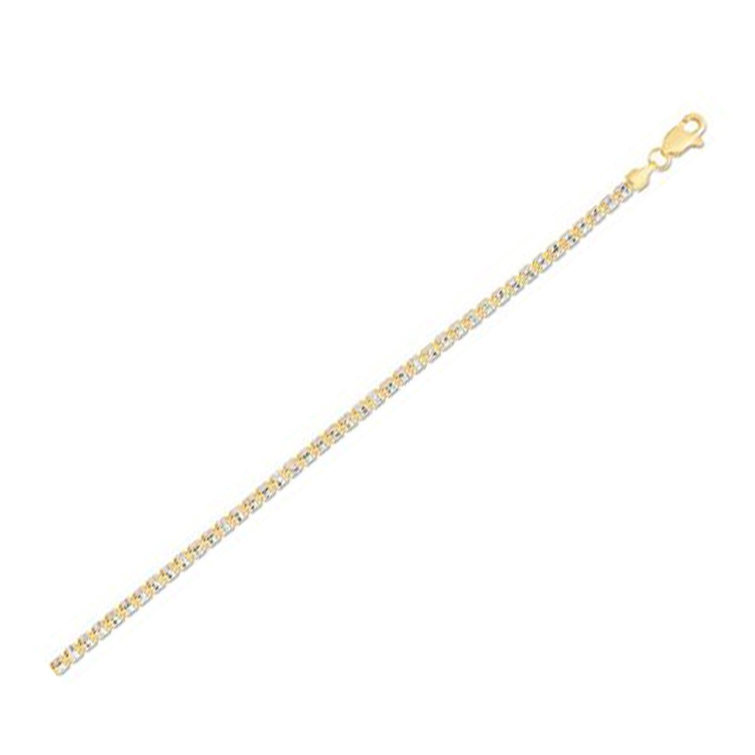 Ice Barrel Chain in 14k Yellow Gold (2.70 mm) Bids.com