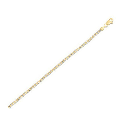 Ice Barrel Chain in 14k Yellow Gold (2.70 mm) Bids.com