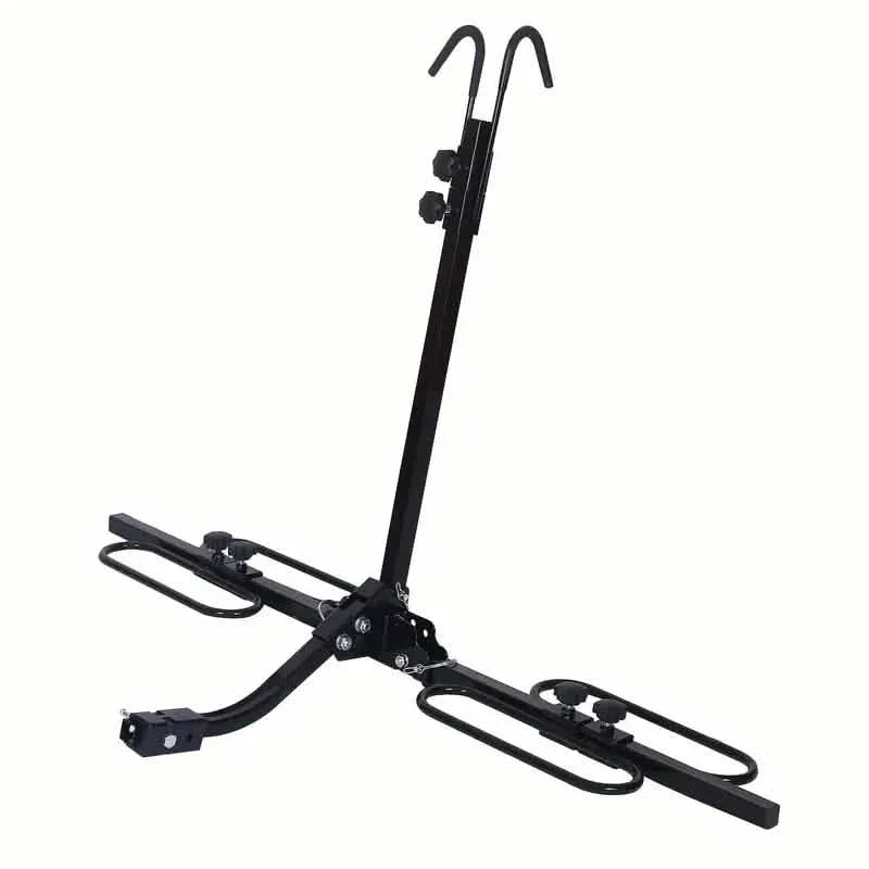 2 Bike Carrier Platform Hitch Rack Bicycle Rider Mount Fold Receiver 2" DailySale