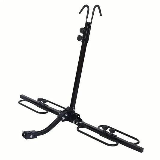 2 Bike Carrier Platform Hitch Rack Bicycle Rider Mount Fold Receiver 2" DailySale