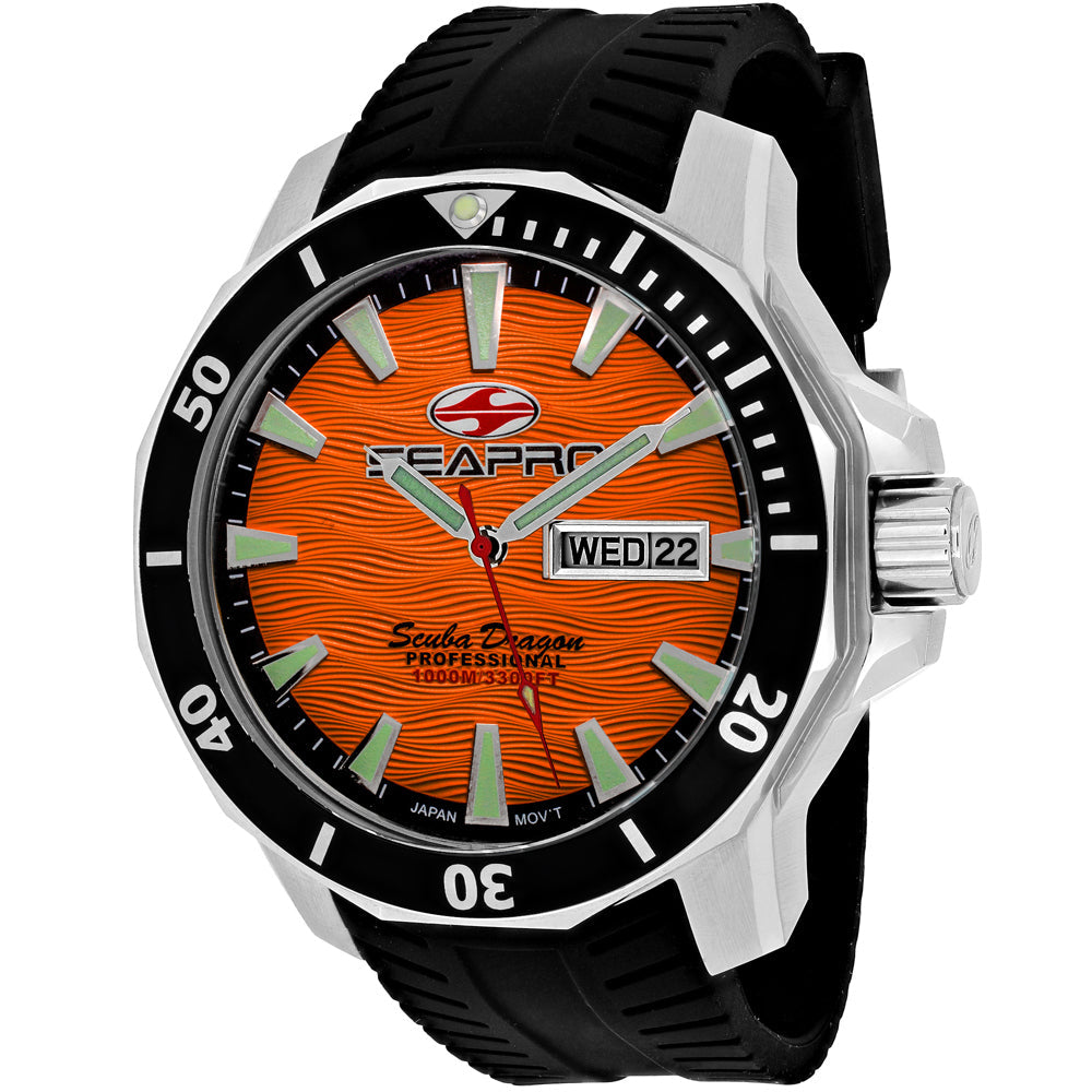Seapro Men's Scuba Dragon Diver Limited Edition 1000 Meters Bids.com