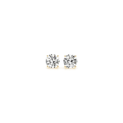 1/2 cttw Lab Grown Round Diamond Stud Earrings 14k Yellow Gold (G/VS2) Bids.com