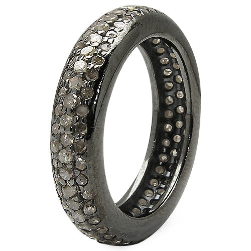 1.13 Carat Genuine TLB Diamond .925 Sterling Silver Ring Bids.com