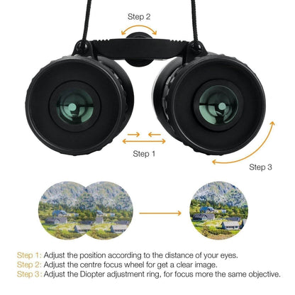 8x21 Small Compact Lightweight Binoculars DailySale