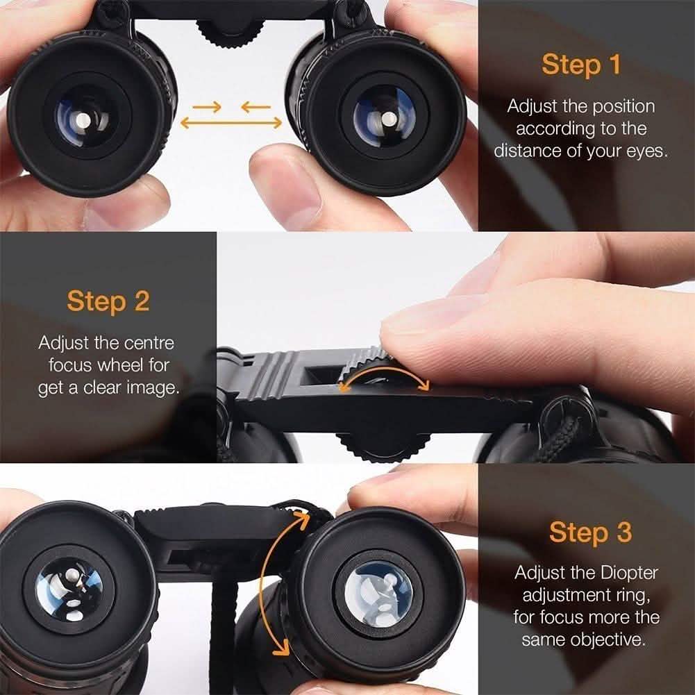 8x21 Small Compact Lightweight Binoculars DailySale