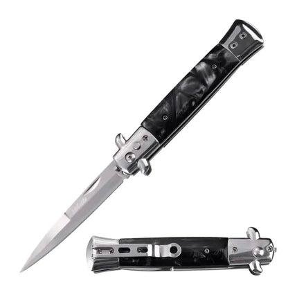 2-Pack: 9" Automatic Out-The-Side Knife DailySale