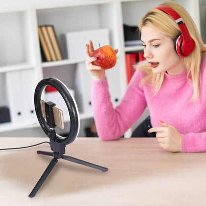 9" Dimmable LED Ring Light with Tripod DailySale