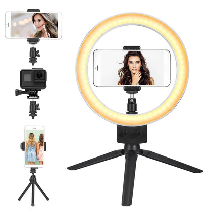 9" Dimmable LED Ring Light with Tripod DailySale