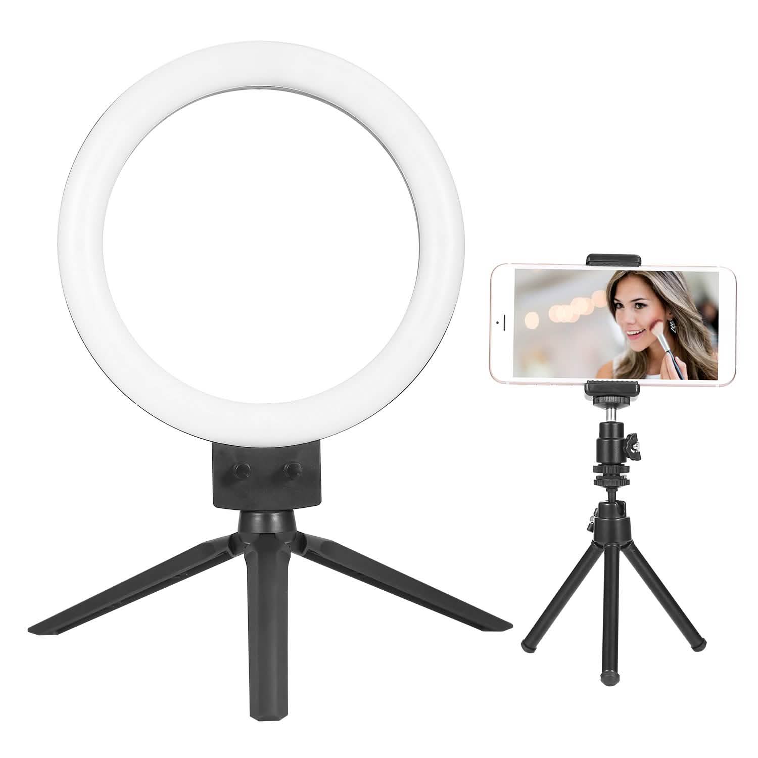 9" Dimmable LED Ring Light with Tripod DailySale