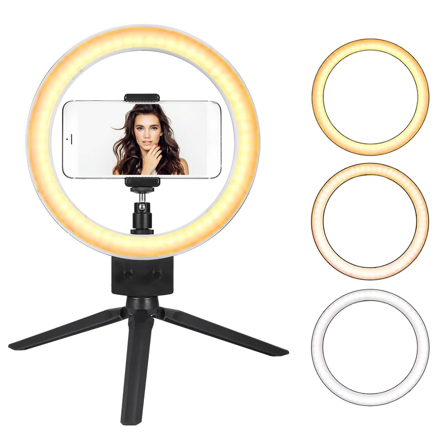 9" Dimmable LED Ring Light with Tripod DailySale