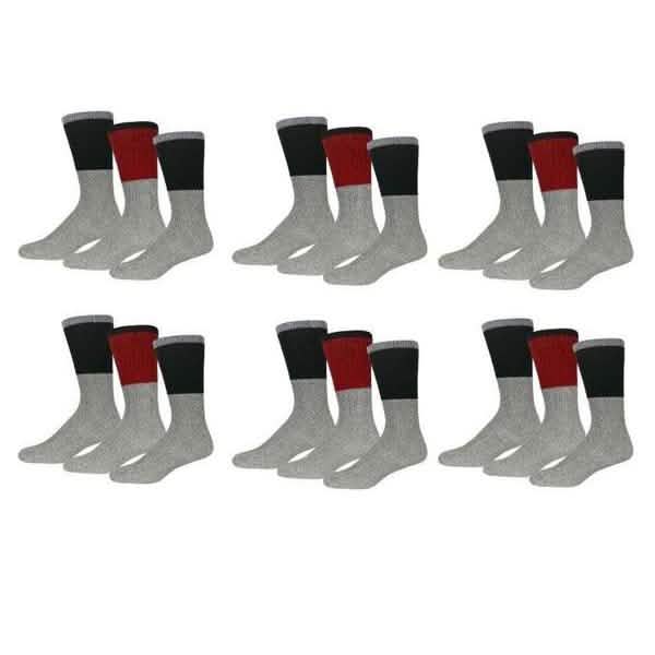 9-Pairs: Insulated Men's Thermal Cold Weather Crew Socks DailySale