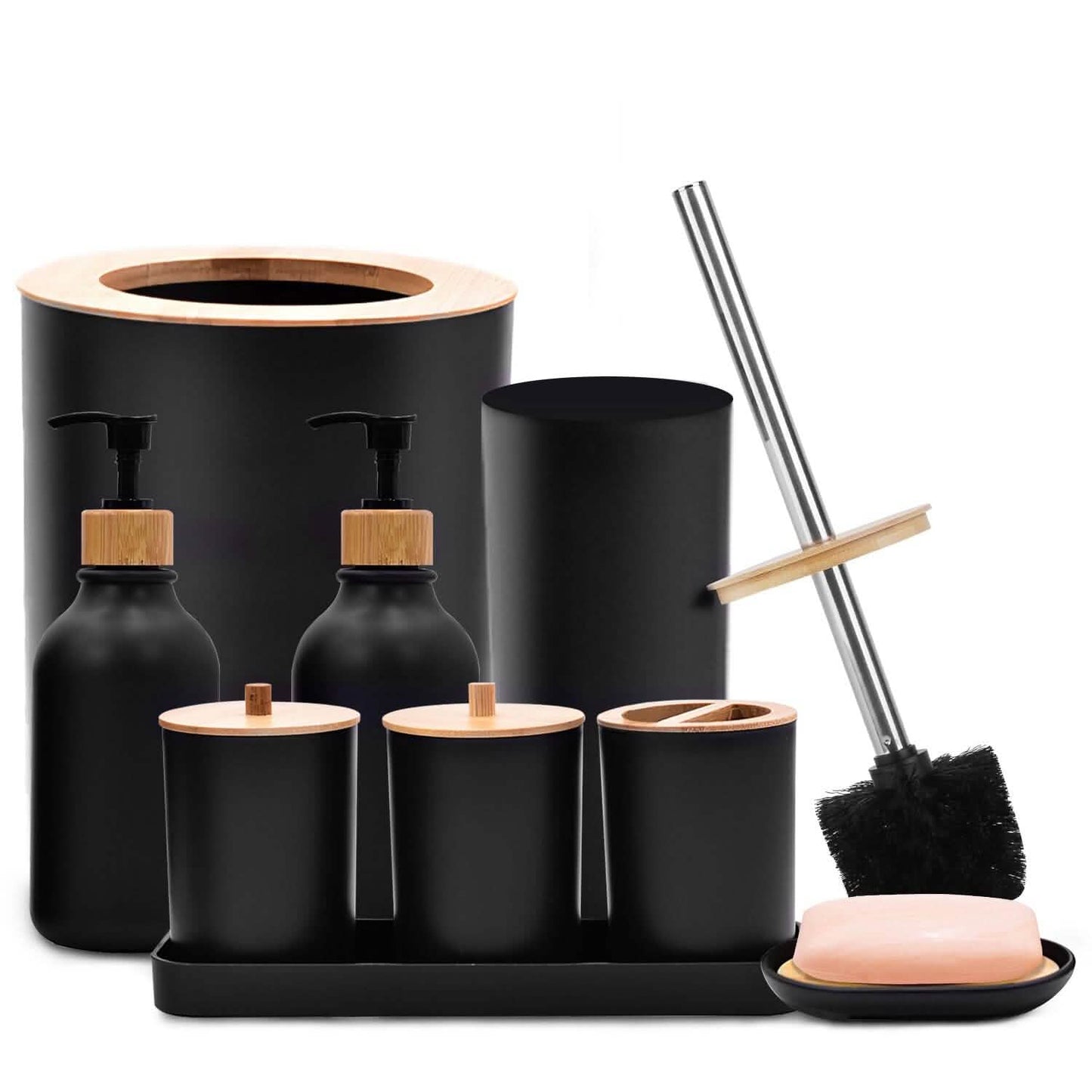 9-Piece: Bathroom Accessories Set DailySale