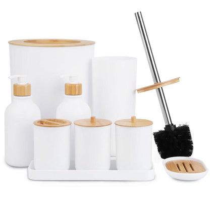 9-Piece: Bathroom Accessories Set DailySale
