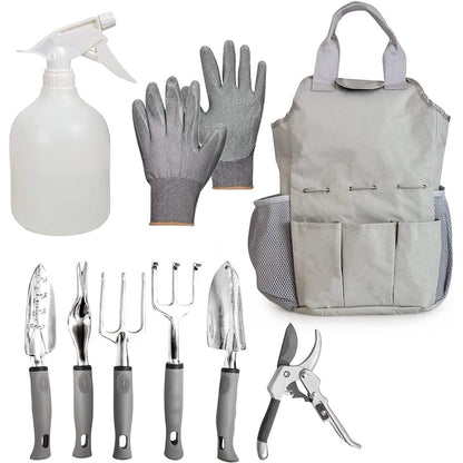 9-Piece: Heavy Duty Aluminum Alloy Gardening Tools Set DailySale