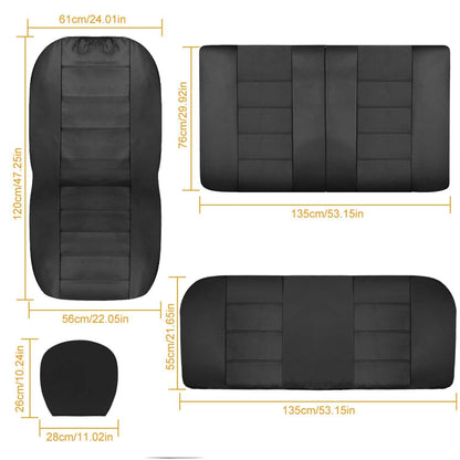 9-Piece Set: PU Leather Car Seat Cover DailySale