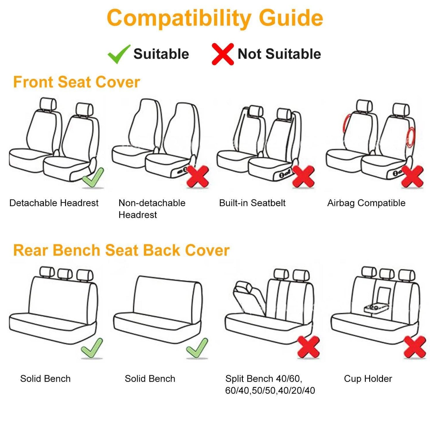9-Piece Set: PU Leather Car Seat Cover DailySale