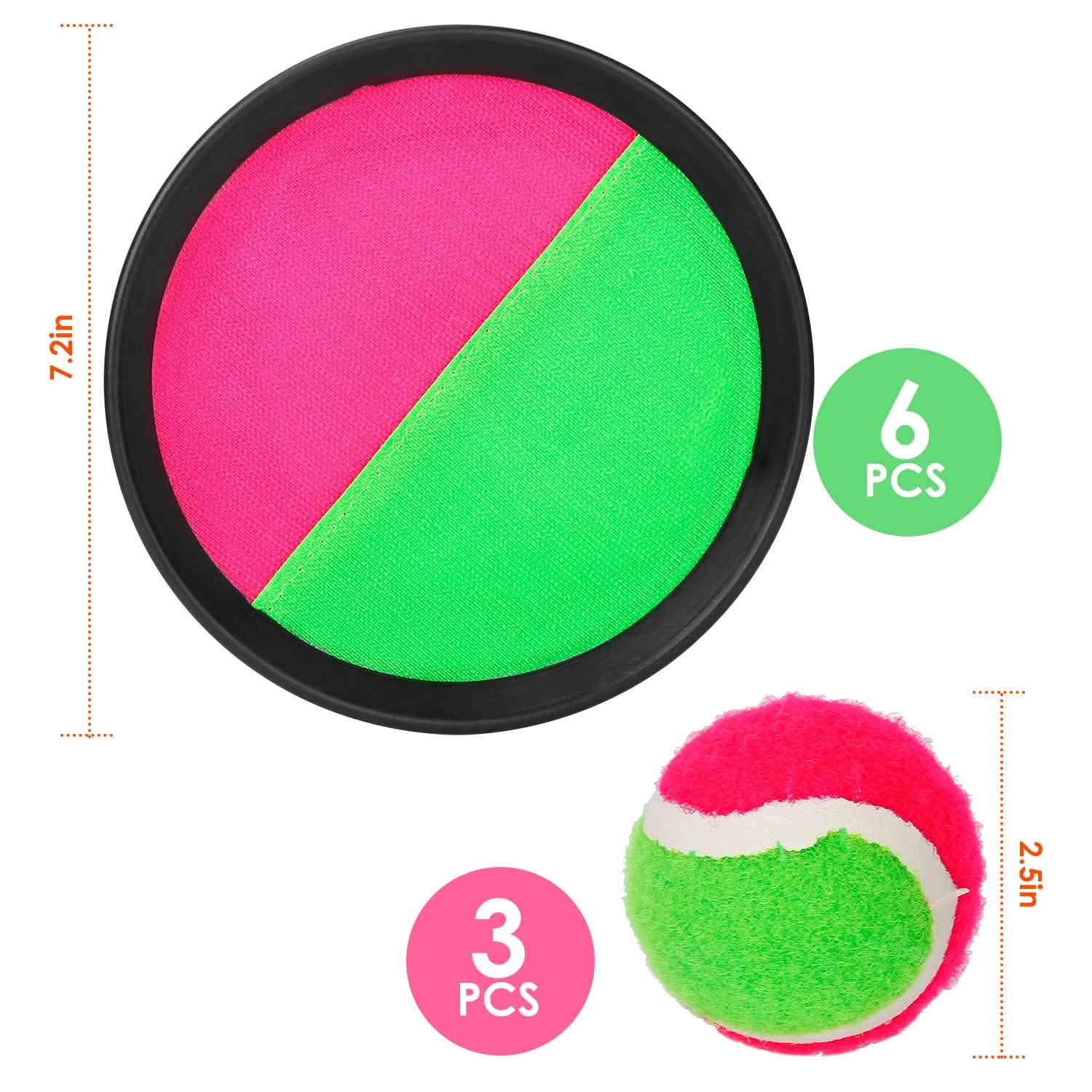9-Piece Set: Toss and Catch Ball Throw DailySale