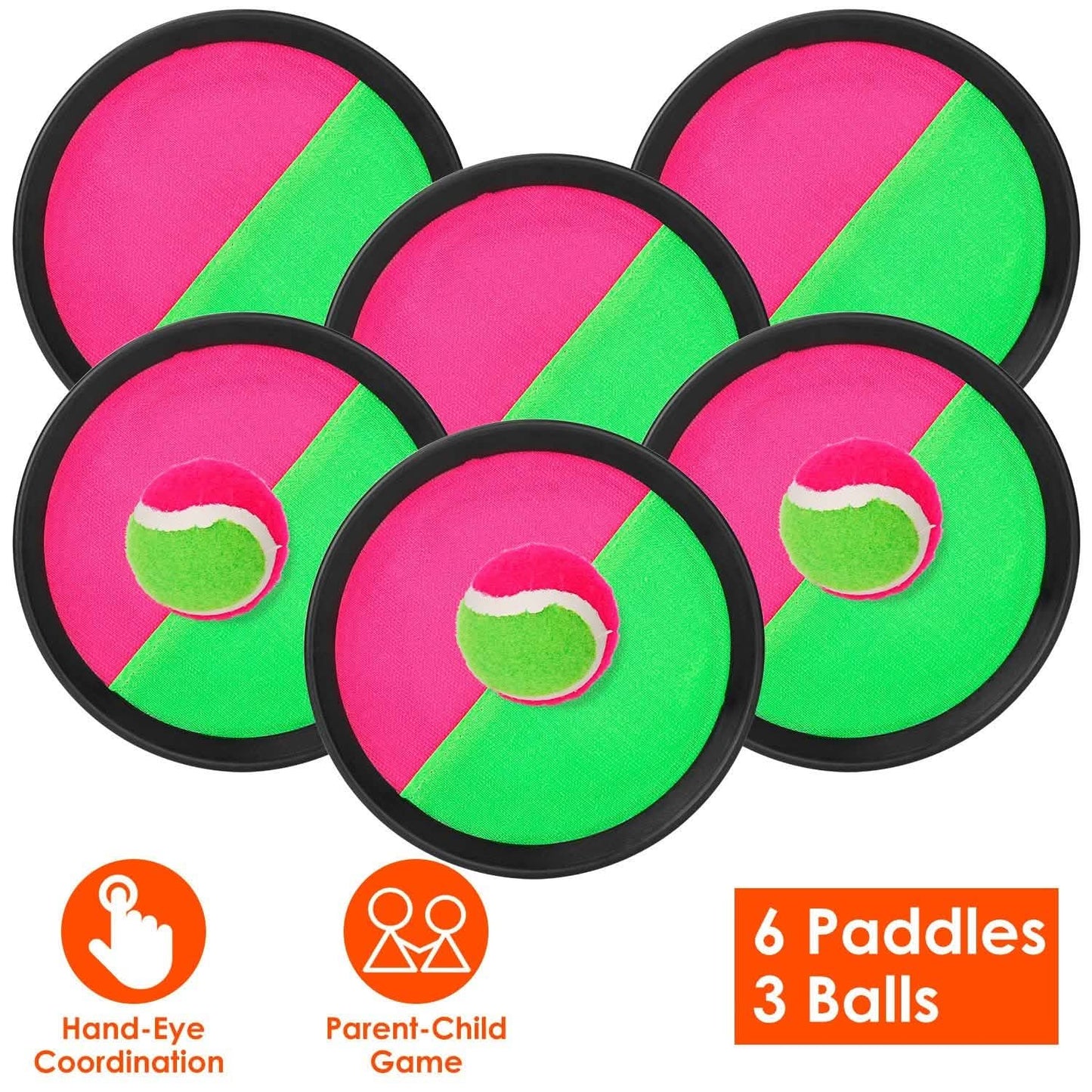 9-Piece Set: Toss and Catch Ball Throw DailySale