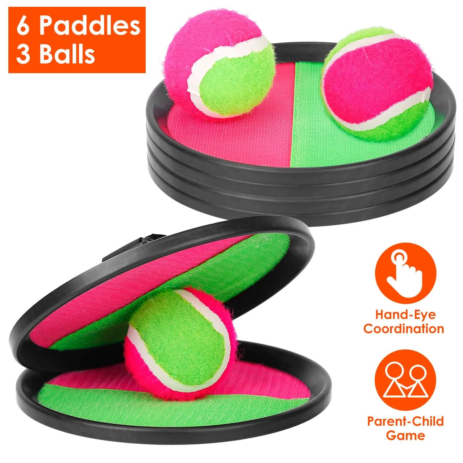9-Piece Set: Toss and Catch Ball Throw DailySale