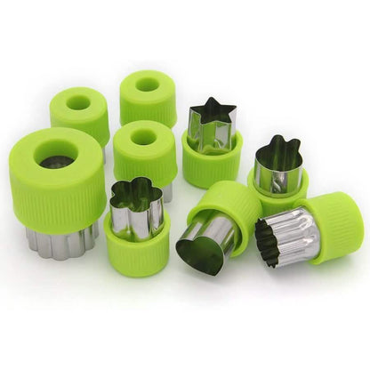 9-Pieces Set: LENK Vegetable Cutter Shapes DailySale