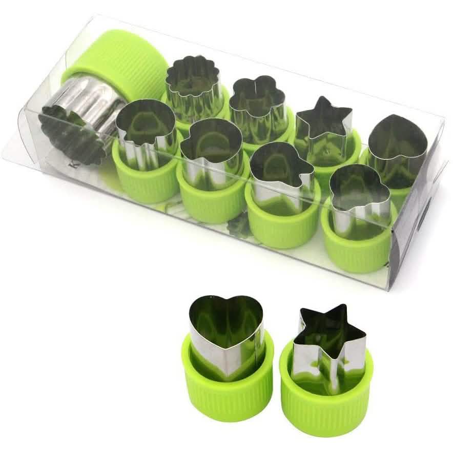 9-Pieces Set: LENK Vegetable Cutter Shapes DailySale