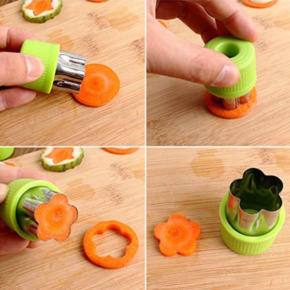 9-Pieces Set: LENK Vegetable Cutter Shapes DailySale