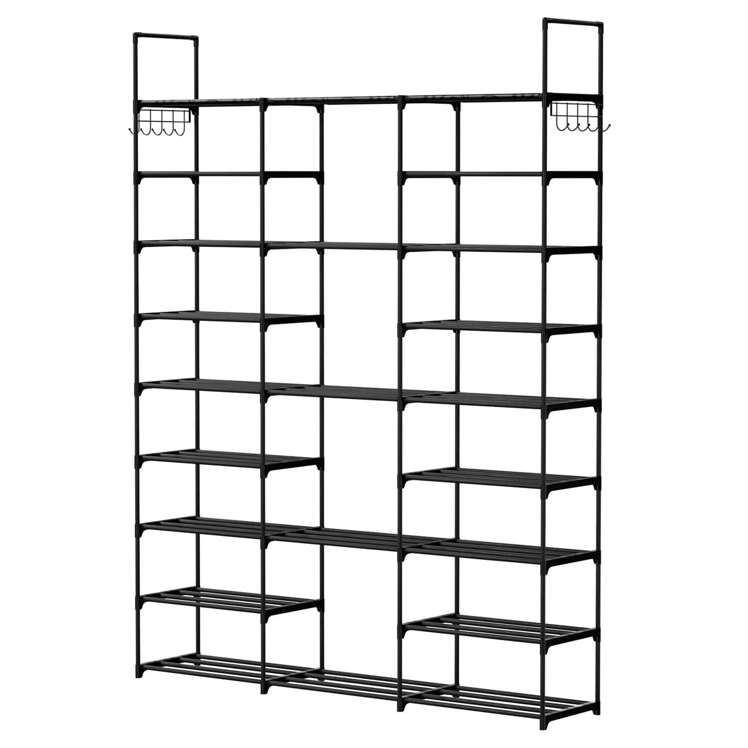 9-Tier: Shoe Rack Metal Storage DailySale