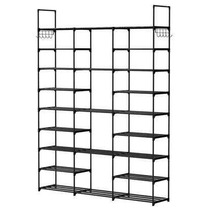 9-Tier: Shoe Rack Metal Storage DailySale
