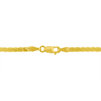 14K Yellow and White Gold 1/4 Cttw Princess Cut Diamond Channel-Set â€œVâ€ Shape 18" Pendant Necklace (H-I Color, SI2-I1 Clarity) Bids.com