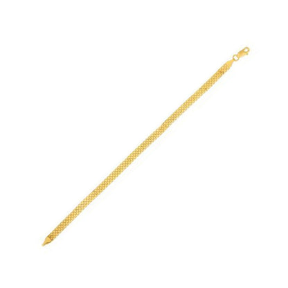 14k Yellow Gold Bismark Chain (4.70 mm) Bids.com