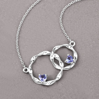 0.38 Carat Genuine Tanzanite .925 Sterling Silver Pendant Bids.com