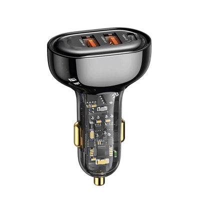 90W 3 Ports Fast Car Charger USB and Type C DailySale