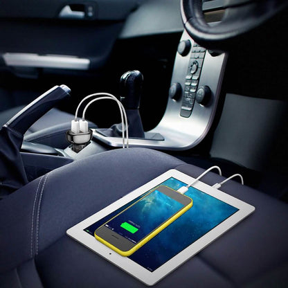 90W 3 Ports Fast Car Charger USB and Type C DailySale