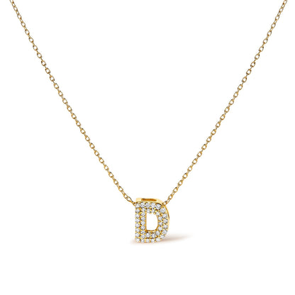 10K White Gold Diamond Accent "A" Initial Bubble Pendant Necklace Bids.com