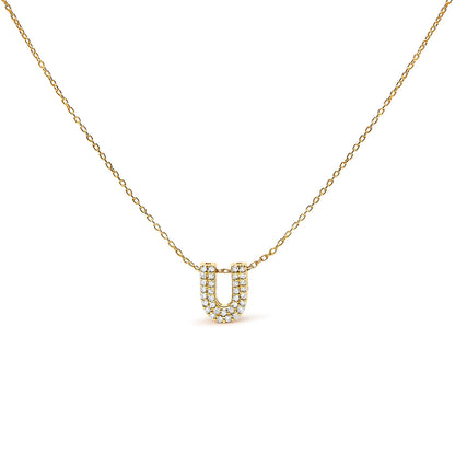 10K White Gold Diamond Accent "A" Initial Bubble Pendant Necklace Bids.com